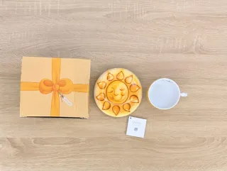 Tazza Thun Sole Ceramica Arancione