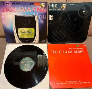 Lote 4 Vinilos Dance/Electro 2000s