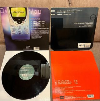 Lote 4 Vinilos Dance/Electro 2000s