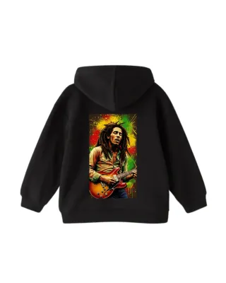 Sudadera Negra Bob Marley