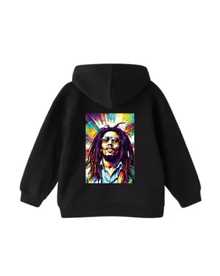 Sudadera Negra Bob Marley