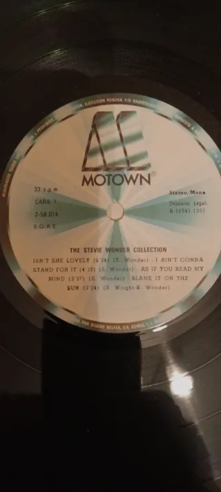 Stevie Wonder - Caja 4 Vinilos Motown 1982