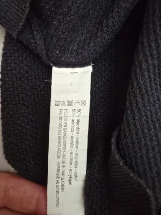 Jersey LFTMAN Hombre Talla S Azul Marino