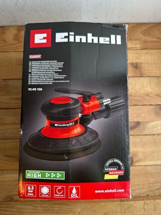 Lijadora Einhell aire comprimido 150mm
