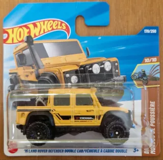 HotWheels Land Rover Defender Double Cab
