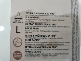 Biberón Suavinex con tetina fisiológica SX Pro