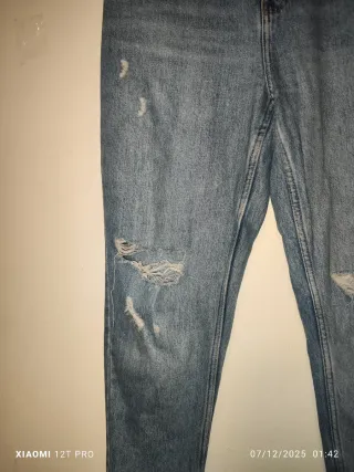 Vaqueros mujer desgastados