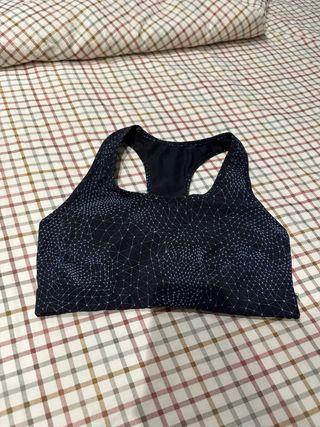 Sujetador deportivo estampado