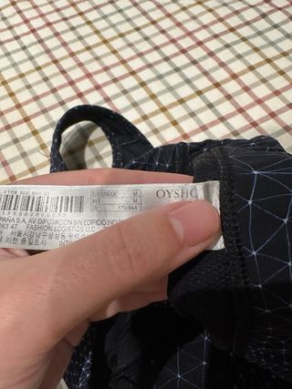 Sujetador deportivo estampado