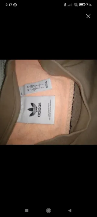 Sudadera Adidas Marrón y Rosa