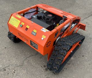 ROBOT CORTACÉSPED DESBROZADORA BULLDOZER ORUGAS