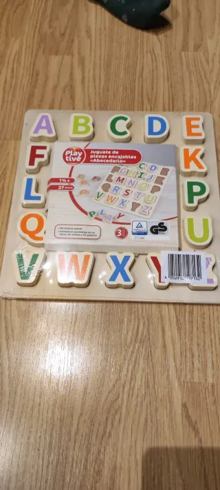 Puzzle Abecedario Madera Playtive