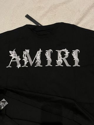 Camiseta AMIRI Negra Logo Talla M