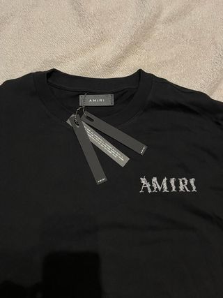 Camiseta AMIRI Negra Logo Talla M