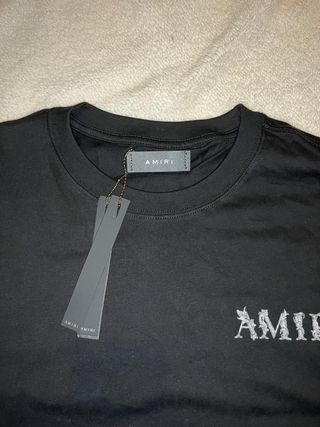 Camiseta AMIRI Negra Logo Talla M