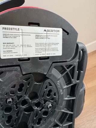 Fijaciones Burton Freestyle Snowboard