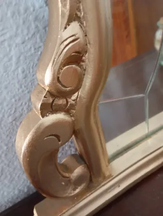 Mueble de entrada con espejo