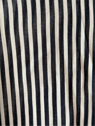 Blusa ZARA rayas azul marino y blanco