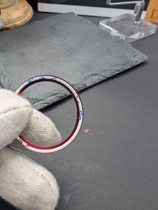 Ghiera Compatibile Rolex Rossa