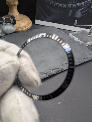 Ghiera compatibile Rolex nera