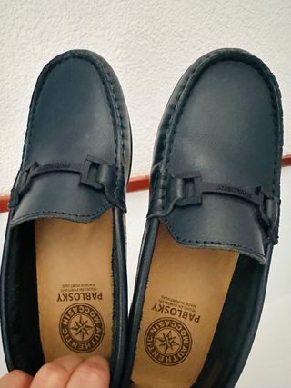 Mocasines PABLOSKY azul talla 35.
