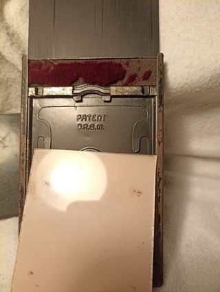 Placas cristal DRGM 6.5x8.5cm