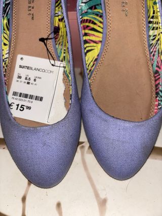 Bailarinas SUITEBLANCO Lila Talla 39