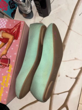 Bailarinas Suite Blanco verde talla 39