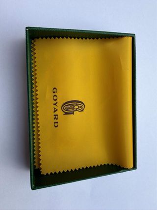 Tarjetero Goyard Verde Multicolor