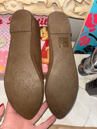 Bailarinas Marypaz Marrones con Lazo