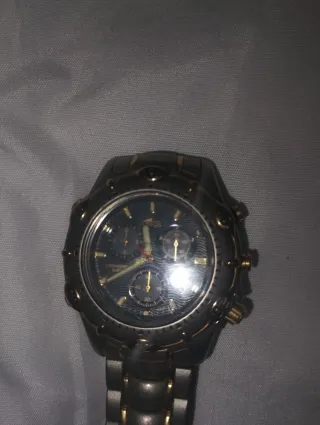 Reloj Lotus Negro y Rojo