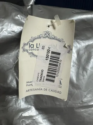 Cancán Fallera Blanco. Talla 85.