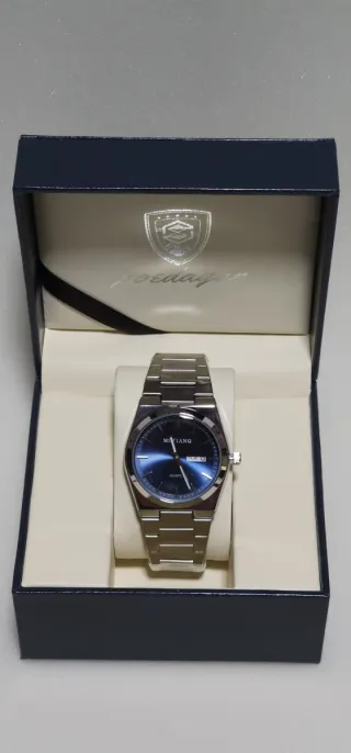 Reloj metálico nuevo, 4 colores –Valencia y envíos