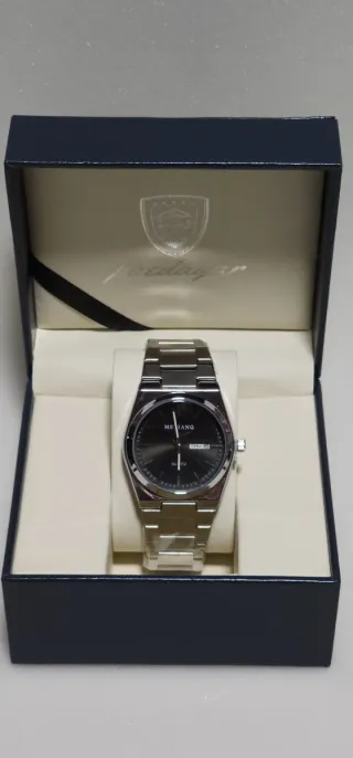 Reloj metálico nuevo, 4 colores –Valencia y envíos