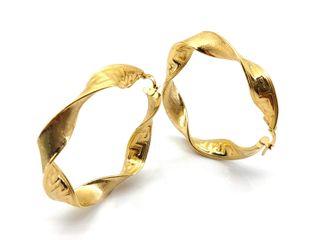 argollas oro 18k