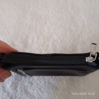 Cartera monedero mujer negra Misako.