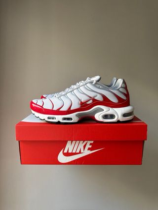 Nike Air Max Plus TN White University Red [46]