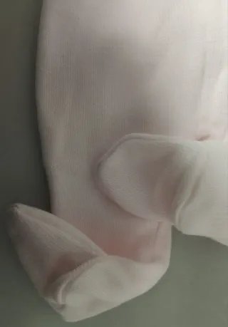 Polaina punto bebé t.3m