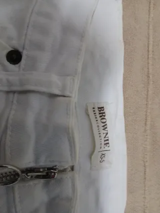 Falda vaquera blanca Brownie Talla XS