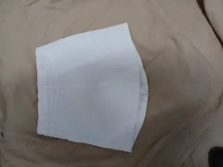 Falda vaquera blanca Brownie Talla XS