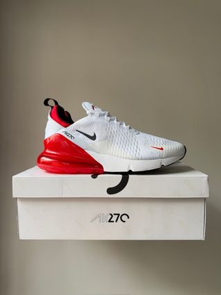 Nike Air Max 270 White University Red