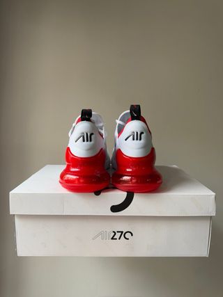 Nike Air Max 270 White University Red