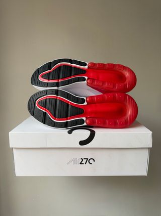 Nike Air Max 270 White University Red