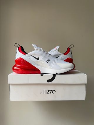 Nike Air Max 270 White University Red