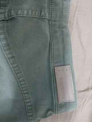Falda vaquera verde Brownie Talla XS-S