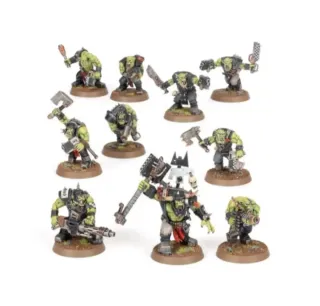 10 Chikos Orcos Matriz Warhammer 40K