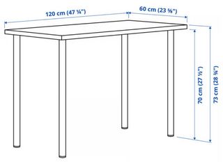 Mesa escritorio IKEA blanca