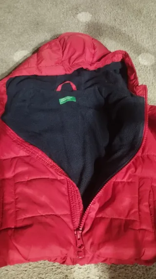 Anorak Benetton niño 12/18 meses