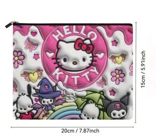 Neceser Hello Kitty Rosa y Blanco