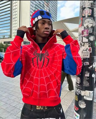 Sudadera con capucha de Spiderman